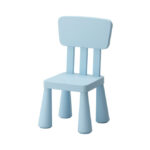 Pale Blue Mammut Kids Children's Chair